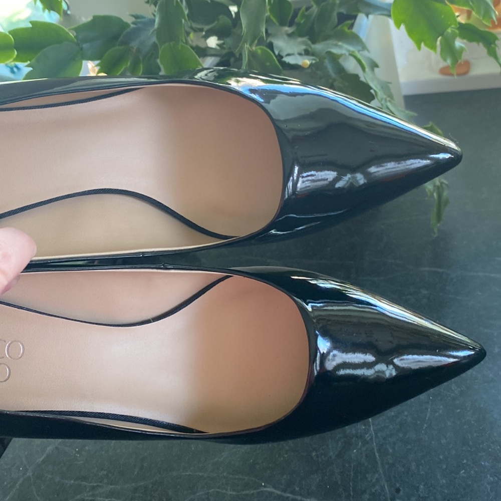 Franco Sarto Tudor Patent Leather Pumps Heels - Picture 4 of 8